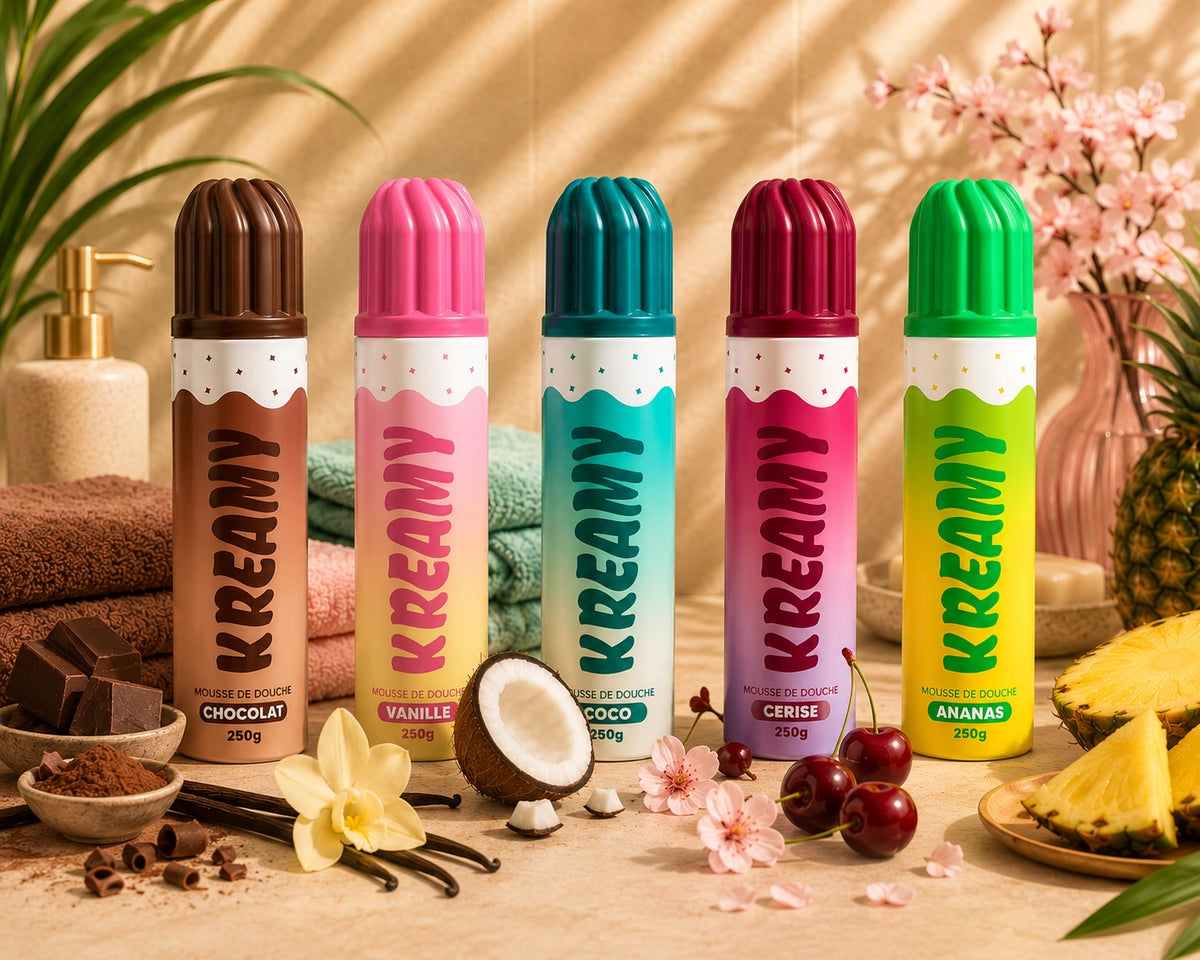 Mousse de douche Kreamy